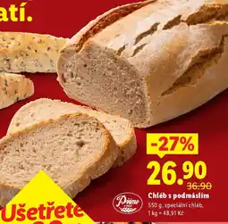 Lidl Chléb s podmáslím nabídka