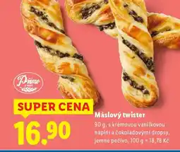 Lidl Máslový twister nabídka