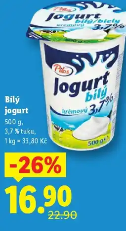 Lidl Pilos Bílý jogurt nabídka