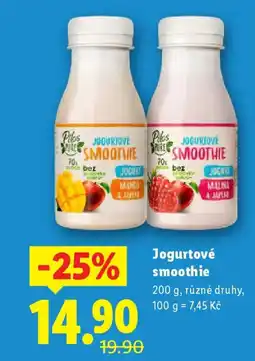 Lidl Pilos Jogurtové smoothie nabídka