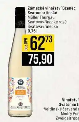 Jip Zámecké vinařství Bzenec Svatomartinské 0,75 l nabídka