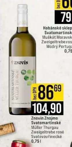 Jip Znovín Znojmo Svatomartinské 0,75 l nabídka