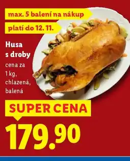 Lidl Husa s droby nabídka