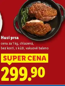 Lidl Husí prsa nabídka