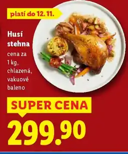 Lidl Husí stehna nabídka