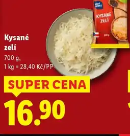 Lidl Kysané zelí nabídka