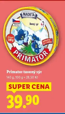 Lidl MADETA Primator tavený sýr nabídka