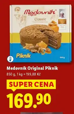 Lidl Medovník Original Piknik nabídka