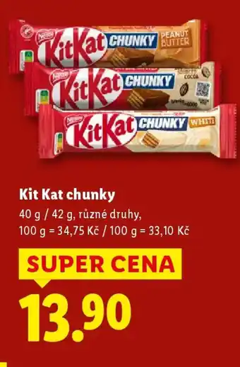 Lidl Kit Kat chunky nabídka