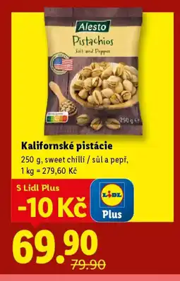 Lidl Alesto Kalifornské pistácie nabídka