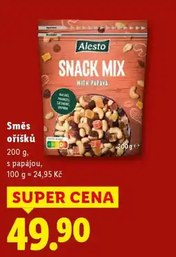 Lidl Alesto Směs oříšků nabídka
