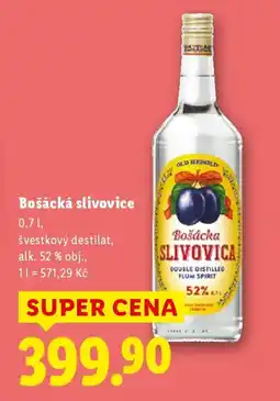Lidl Bošácká slivovice nabídka