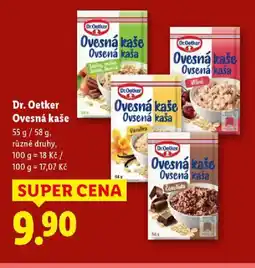 Lidl Dr. Oetker Ovesná kaše nabídka