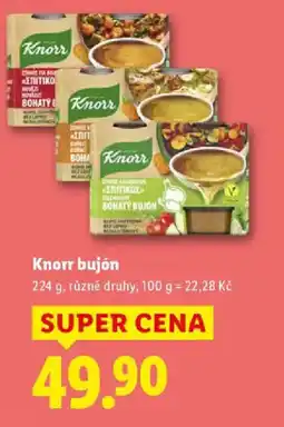 Lidl Knorr bujón nabídka