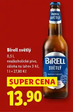 Lidl Birell světlý nabídka