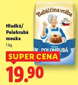 Lidl Hladká/ Polohrubá mouka nabídka