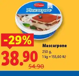 Lidl Milbona Mascarpone nabídka