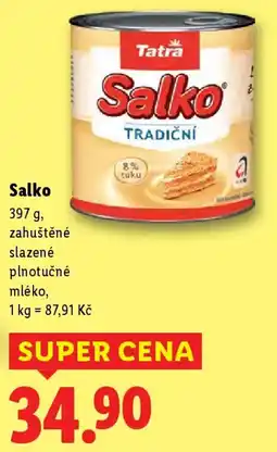 Lidl Tatra Salko nabídka