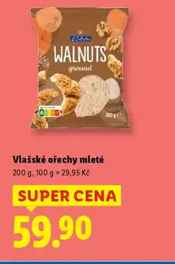 Lidl Vlašské ořechy mleté nabídka
