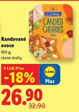 Lidl Belbake Kandované ovoce nabídka