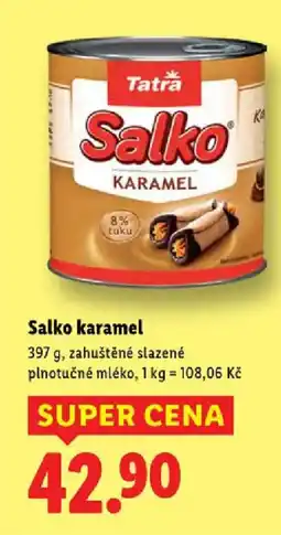 Lidl Tatra Salko karamel nabídka