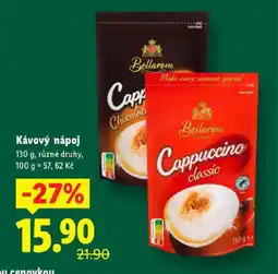 Lidl Bellarom Kávový nápoj nabídka