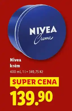 Lidl NIVEA krém nabídka