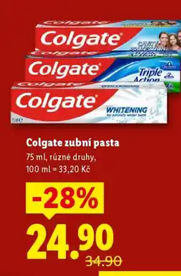 Lidl Colgate zubní pasta nabídka