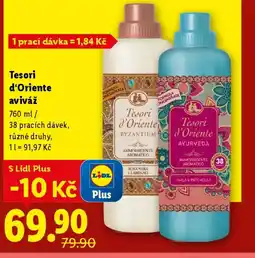 Lidl Tesori d'Oriente aviváž nabídka