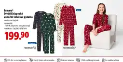 Lidl Esmara® Dívčí/Chlapecké vánoční velurové pyžamo nabídka