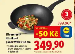 Lidl SilvercrestⓇ Hliníková pánev Wok nabídka