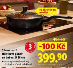 Lidl SilvercrestⓇ Hliníková pánev na dušení nabídka