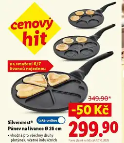 Lidl SilvercrestⓇ Pánev na lívance nabídka