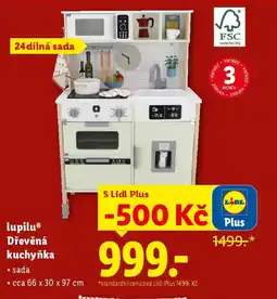 Lidl Lupilu® Dřevěná kuchyňka nabídka
