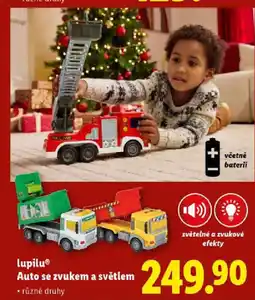 Lidl Lupilu® Auto se zvukem a světlem nabídka