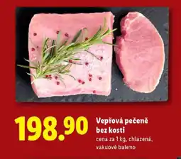 Lidl Vepřová pečeně bez kosti nabídka