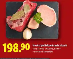Lidl Hovězí polévková směs s kostí nabídka