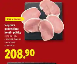 Lidl Vepřová pečeně bez kosti - plátky nabídka