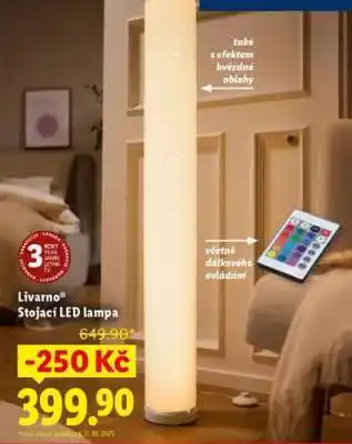 Livarno Stojací LED lampa