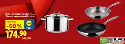 Lidl Hrnec z nerezové oceli Ø 20 cm / Pánev z nerezové oceli Ø 28 cm nabídka