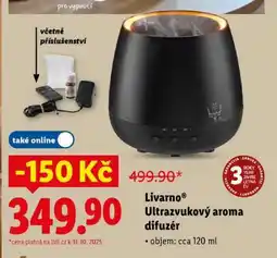Lidl Livarno Ultrazvukový aroma difuzér nabídka