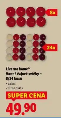 Lidl Livarno home Vonné čajové svíčky – 8/24 kusů nabídka