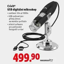 Lidl Crivit USB digitální mikroskop nabídka