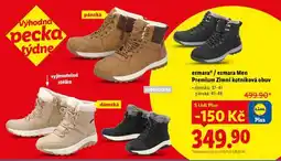 Lidl esmara / esmara Men Premium Zimní kotníková obuv nabídka