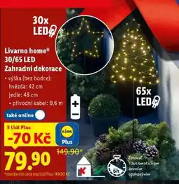 Lidl Livarno home 30/65 LED Zahradní dekorace nabídka