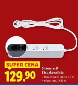 Lidl SilverCrest ZÁSUVKOVÁ LIŠTA nabídka