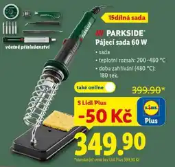 Lidl PARKSIDE Pájecí sada 60 W nabídka