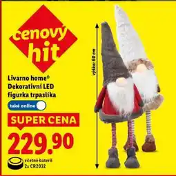 Lidl Livarno home Dekorativní LED figurka trpaslíka nabídka