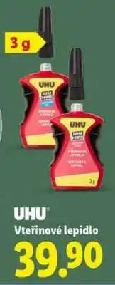 Lidl UHU Vteřinové lepidlo nabídka
