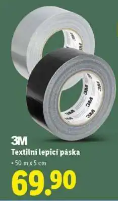 Lidl 3M TEXTILNÍ LEPICÍ PÁSKA nabídka